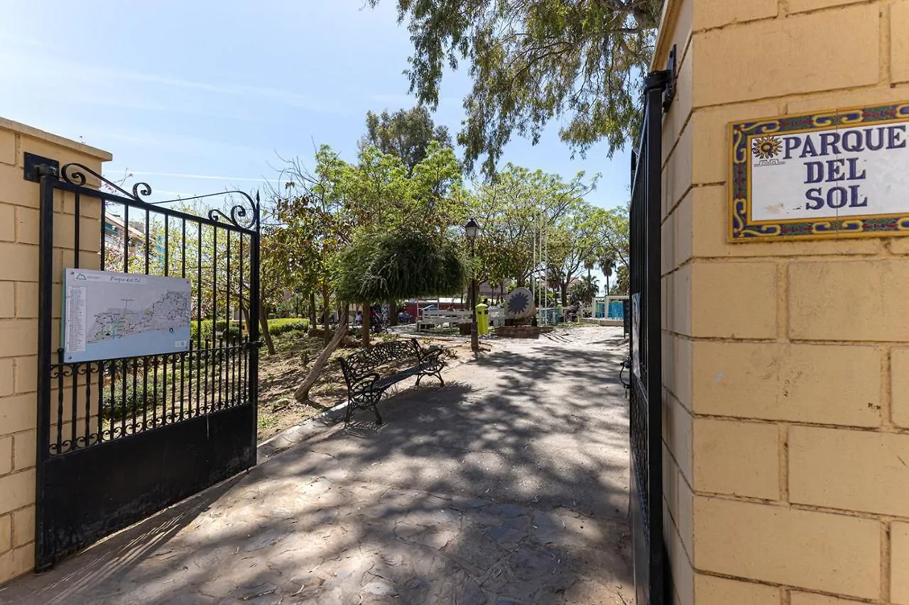 Top Floor Fuengirola Park Apartment With Parking Spain